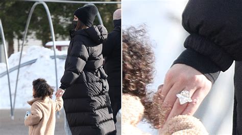 Khloe Kardashian Wearing Massive Engagement Like Ring With Tristan