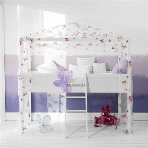 Premium cotton kids bed canopy mosquito net curtains bedding dome tent. Single Bed with Canopy four poster