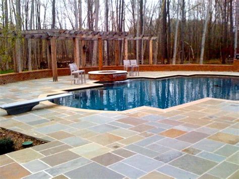 Pa Full Range Paving And Indiana Limestone Pool Coping Pool Coping