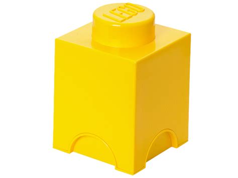 Lego Gear Lego 1 Stud Yellow Storage Brick 5004898