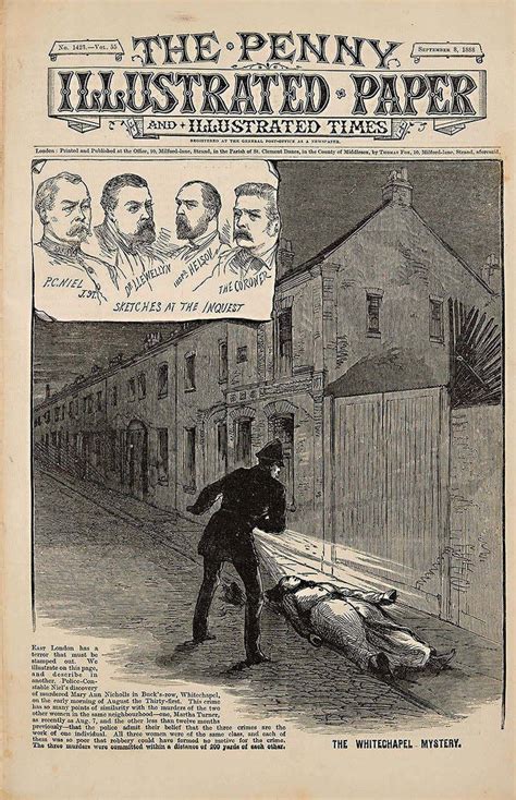 The Penny Illustrated Paper September 8 1888 Jack The Ripper