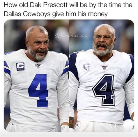 Dallas Cowboys Memes Dak Funny Memes