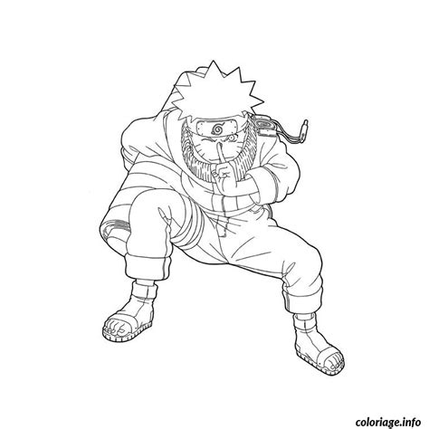 Coloriage Naruto Uzumaki Dessin