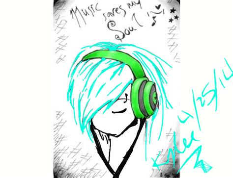 Music Saves My Soul By Iamtheblackparade1 On Deviantart