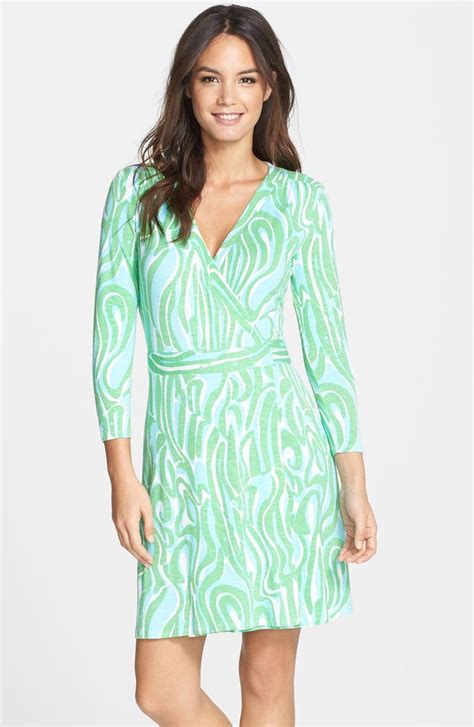 Lilly Pulitzer® Meridian Print Jersey Wrap Dress Nordstrom