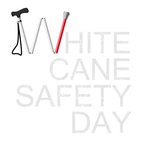 White Cane Safety Day Vector Art Stock Images Depositphotos