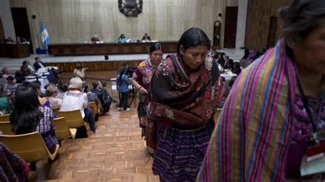 Guatemala Military Sexual Violence Trial Starts Bbc News