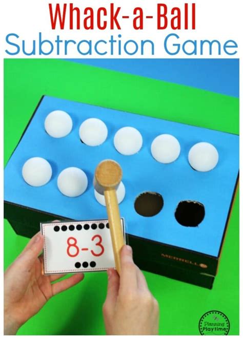 Subtraction Worksheets Planning Playtime