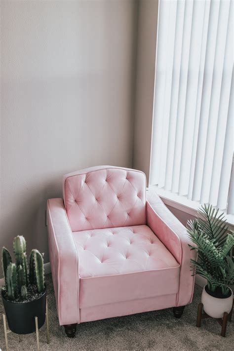 Download the perfect pink chair pictures. Pink Accent Chair-11 - Marblelously Petite