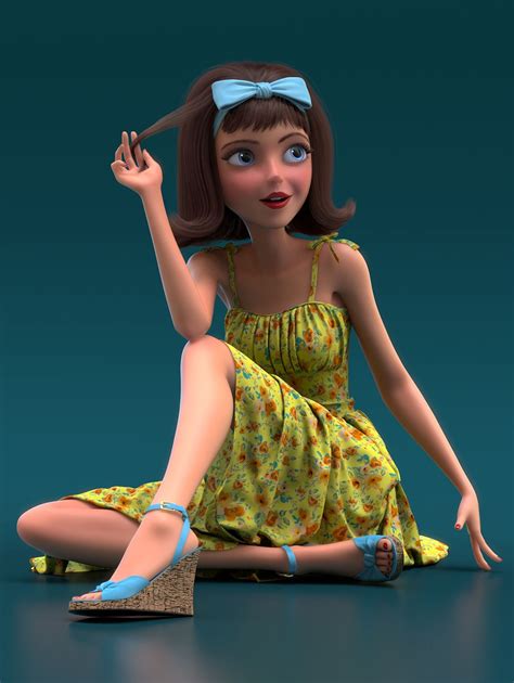 Incredible 3d Character Art On Cgsociety Article Cgsociety Caricatures Roliga Bilder