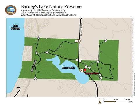 Barneys Lake Nature Preserve Northern Michigan Land Trust Little