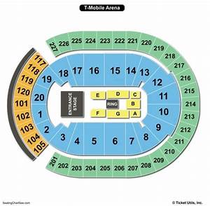 T Mobile Arena Seating Chart Seating Charts Tickets