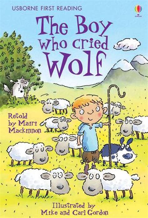 The Boy Who Cried Wolf By Mairi Mackinnon Hardcover Book Free Shipping
