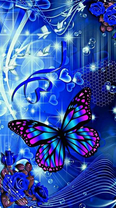 Butterfly Background Wallpapers Butterflies Backgrounds Android Colorful
