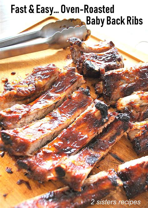 Maybe you would like to learn more about one of these? Fast & Easy Oven Roasted Baby Back Ribs | Recipe | Oven ...