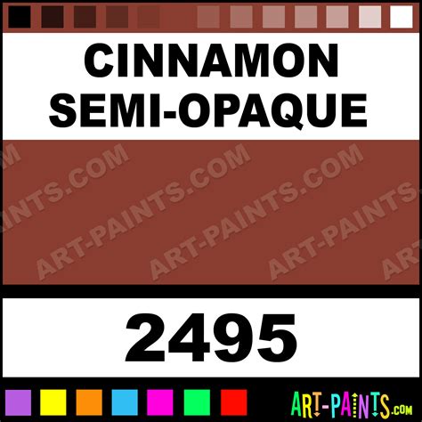 Cinnamon Semi Opaque Ceramcoat Acrylic Paints 2495 Cinnamon Semi