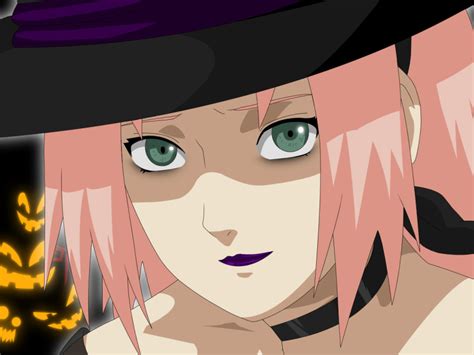 Stiky Finkaz Haruno Sakura Naruto Naruto Series Halloween Hat Witch Hat Image View