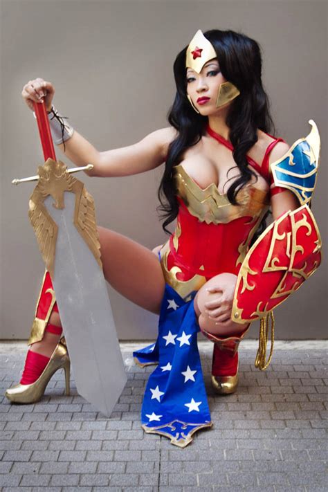 Bikini Melt Sexy Wonder Woman Cosplay Part Ii