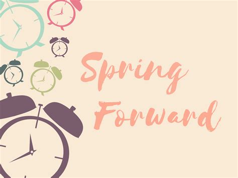 Reminder Spring Forward New Heights School And Learning Services