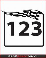 Racing Car Numbers Pictures