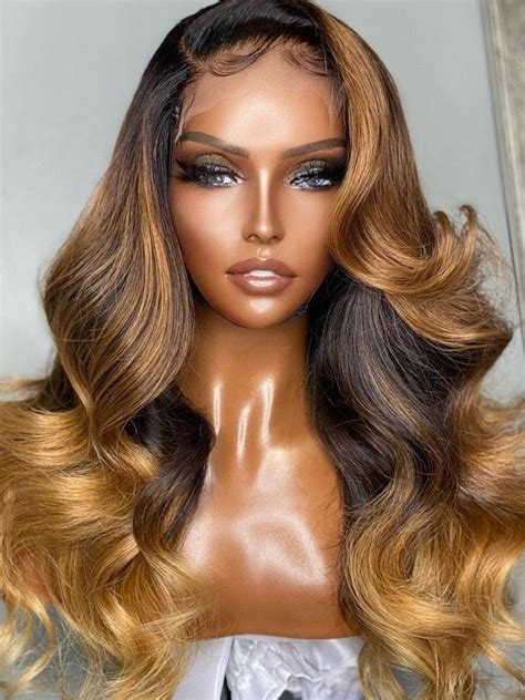 Yswigs Body Wave Hd Lace Full Lace Front Wigs Human Hair For Black Women Gx02074