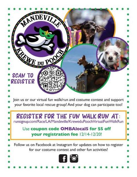From mardi gras dates to how new orleans will in 1718, the city of new orleans was established near the area known as pointe du mardi gras, and by the 1730s, mardi gras parades and masquerade. Krewe du Pooch Fun Walk/Run & Costume Contest | Mandeville ...