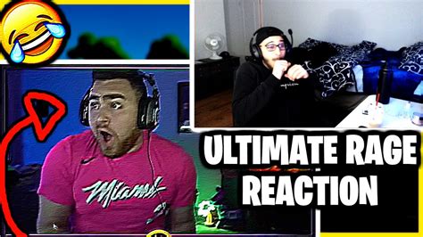 Ultimate Fortnite Rage Compilation Reaction Youtube