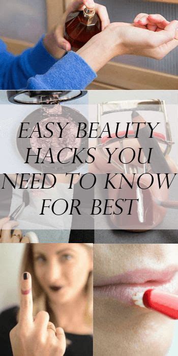 Easy Beauty Hacks You Need To Know For Best Stylinggo Beauty Hacks You Need To Know Beauty