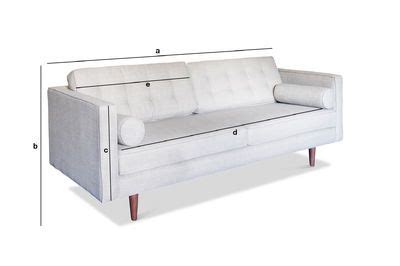 Muuto outline highback sofa dreisitzer stoff remix 163 grey. Dreisitzer Sofa Silkeborg - Geometrisches Design | pib
