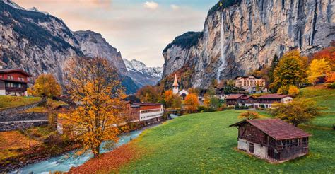 Switzerland is one of the richest nations in the world with most of the citizens enjoying a high standard of living in the country. Mesmerising colours of autumn in Switzerland | Travel ...