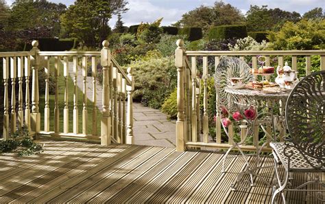 Handrails have brackets attached plus two spare wall brackets included. Treated Softwood Traditional Handrail / Base Rail 1800mm