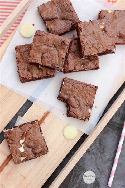 White Chocolate Chip Easy Nutella Brownies With A Video Butter Baking