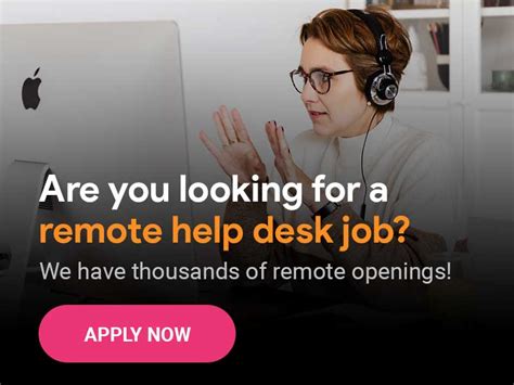 Help Desk Remote Jobs Entry Level
