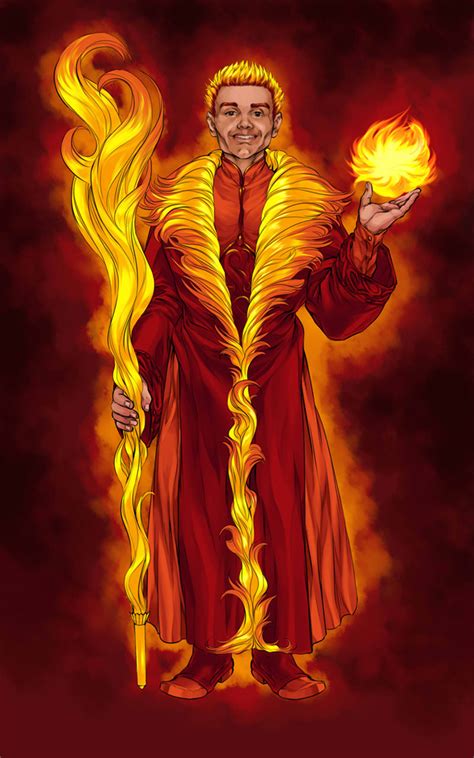 Fire Wizard By Saniika On Deviantart