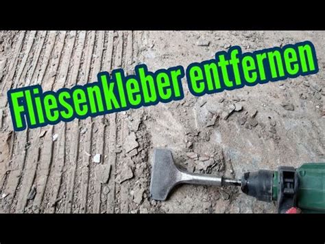 Das muss aber gar nicht immer sein. Fliesenkleber entfernen Fliesenkleber vom Boden entfernen ...