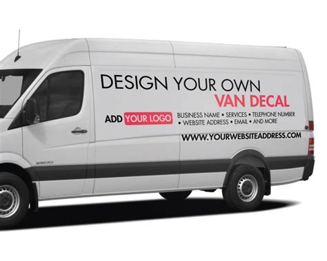 Design Your Own Custom Van Truck Sticker Custom Vehicle Sticker