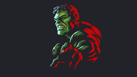 Hulk Minimal Art 4k Hd Superheroes 4k Wallpapers Images Backgrounds