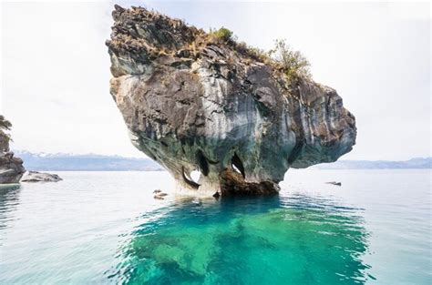 Premium Photo Unusual Marble Caves On The Lake Of General Carrera