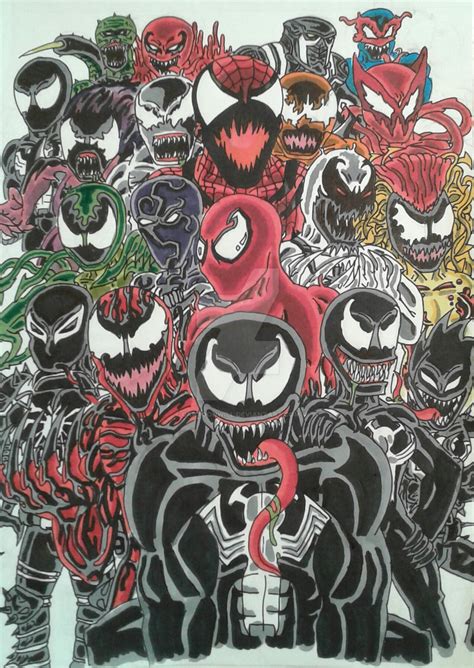 Symbiotes On World Of Spider Man Deviantart