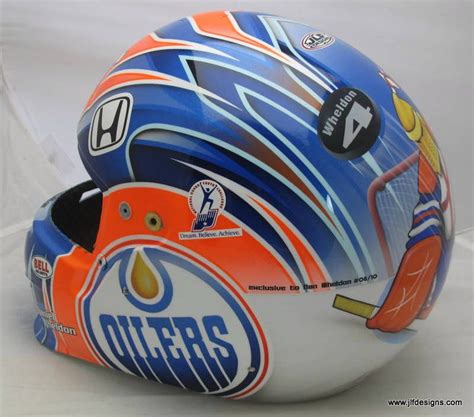 Racing Helmets Garage Bell Dan Wheldon By Jlf Designs 1