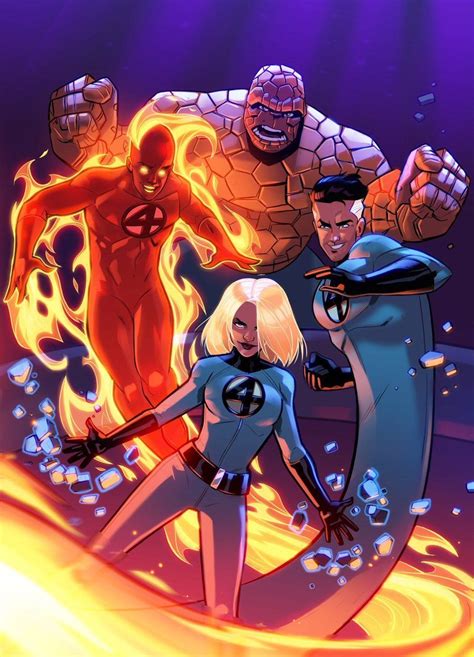 Fantastic Four By Stephenbyrne86 Marvel Comics