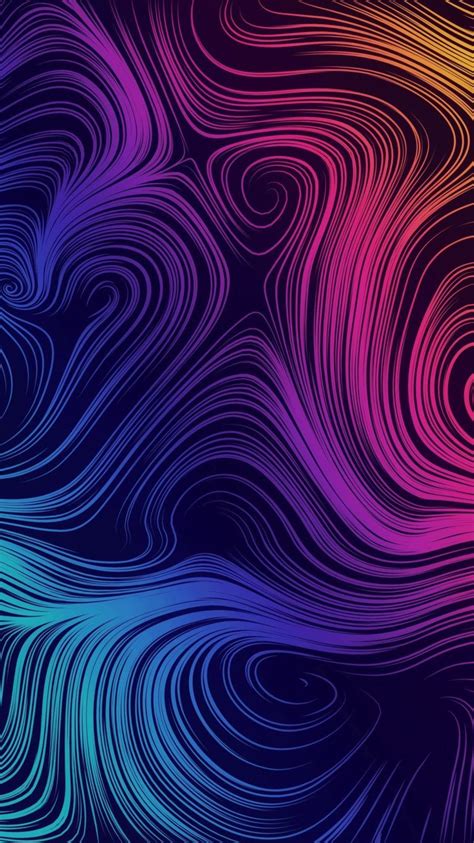 Create wallpapers & backgrounds for mobile, tablet & desktop devices. purple, colorful lines, iPhone Wallpaper | Backgrounds ...