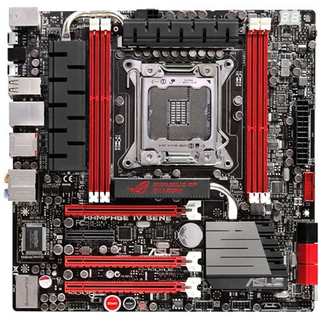 Asus rampage iv extreme review the rog team this time went wild, releasing a motherboard with all the features. ASUS Launches ROG Rampage IV GENE X79 mATX Gaming Board ...