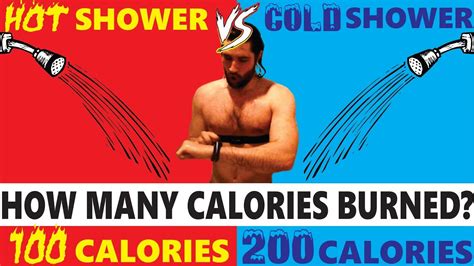 How Many Calories Do You Burn In A Cold Shower Vs Hot Shower Vs Hot Cold Contrast Shower