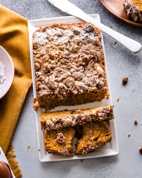 Keto (or Not!) Pumpkin Bread with Pecan Streusel Topping ...