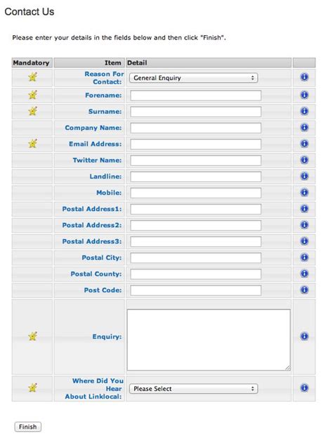 Simple And Easy To Fill Out Interactive Form Due To A Well Designed