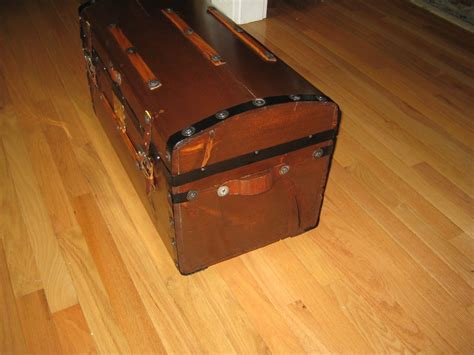 Small Antique Child Size Trunk Collectors Weekly