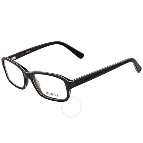 Guess Ladies Grey Rectangular Eyeglass Frames Gu9117gu9117i6748 715583198616 Eyeglasses