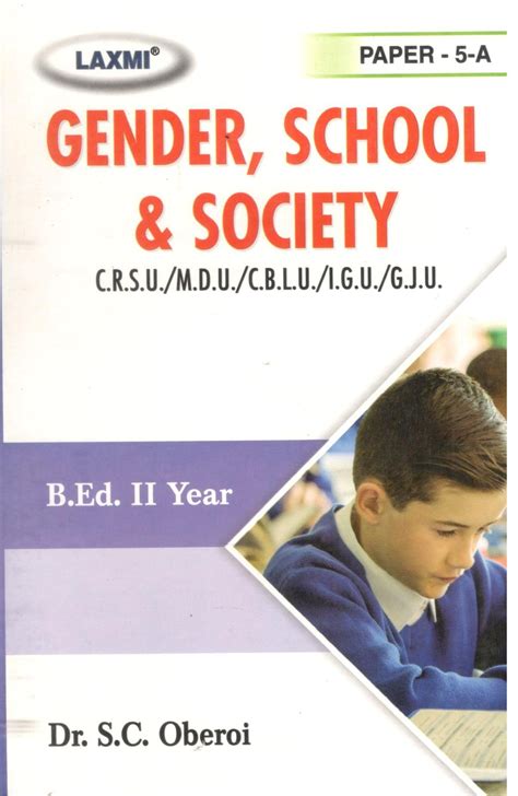 Buy Laxmi Genderschool And Society For Bed Ii Yearpaper 5a Online At