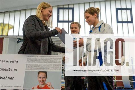 ornella wahner the first amateur boxing world champion visiting halle saale she is boxing for the